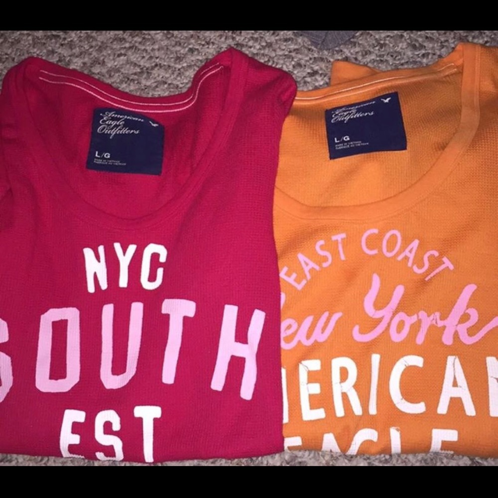 American Eagle long sleeve shirts